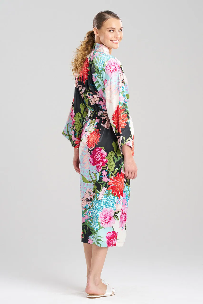 Botanique Satin Robe sold by Natori product image thumbnail 3