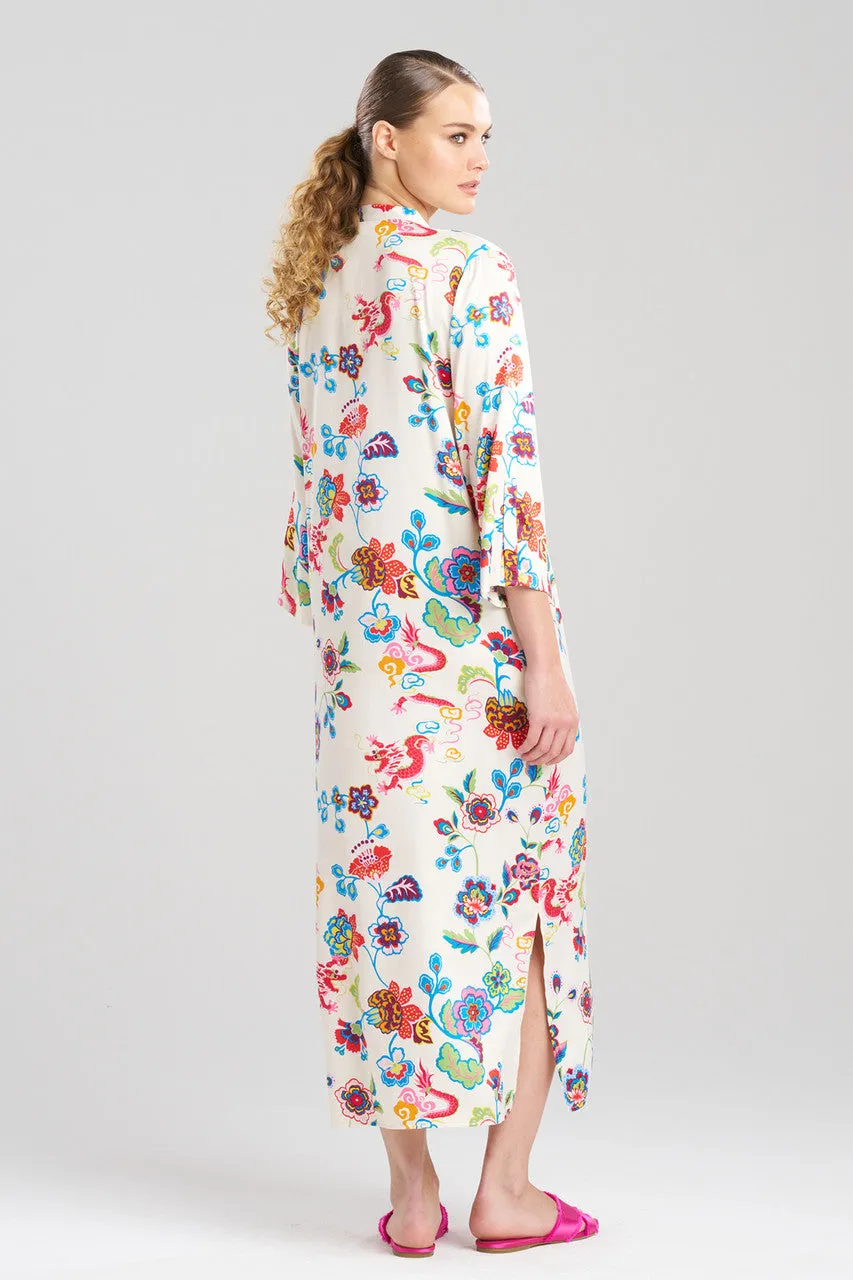 Fleur Dragon Caftan sold by Natori product image thumbnail 2