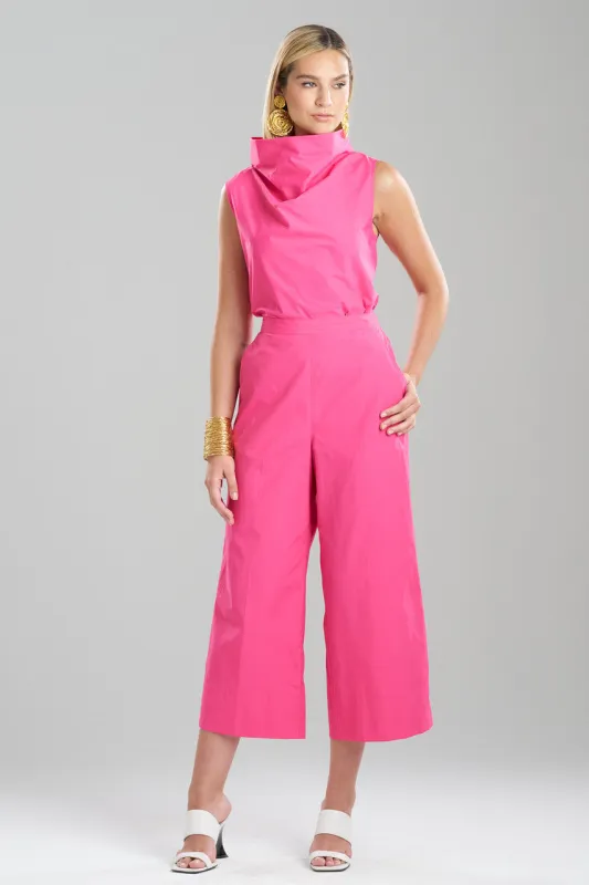 Techno Poplin Cropped Pants sold by Natori