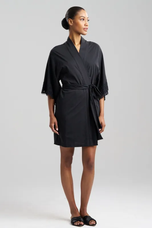 Bliss Harmony Lace Applique Wrap sold by Natori