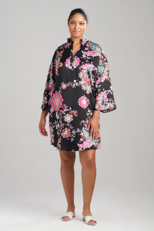 Jaipur Satin Mandarin Sleepshirt sold by Natori
