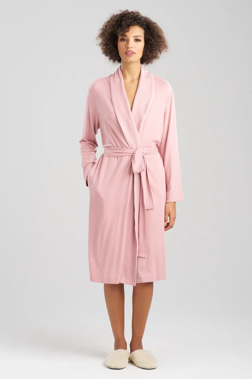 Oasis Piped Collar Robe sold by Natori product image thumbnail 3
