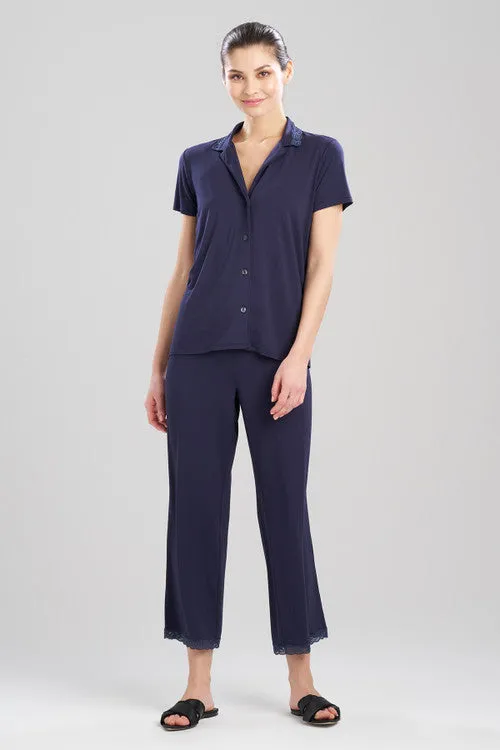 Feathers Essentials Lenzing™ Ecovero™ Viscose Lace Applique Trim PJ sold by Natori