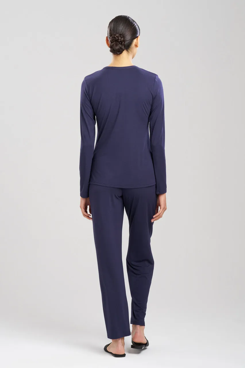 Feathers Essentials Lenzing™ Ecovero™ Viscose Lace Applique PJ sold by Natori product image thumbnail 2