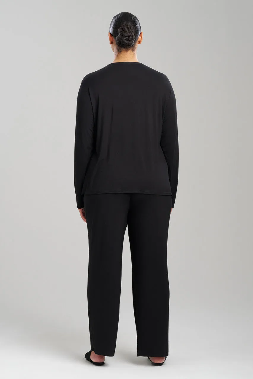 Feathers Essentials Lenzing™ Ecovero™ Viscose Lace Applique PJ sold by Natori product image thumbnail 4