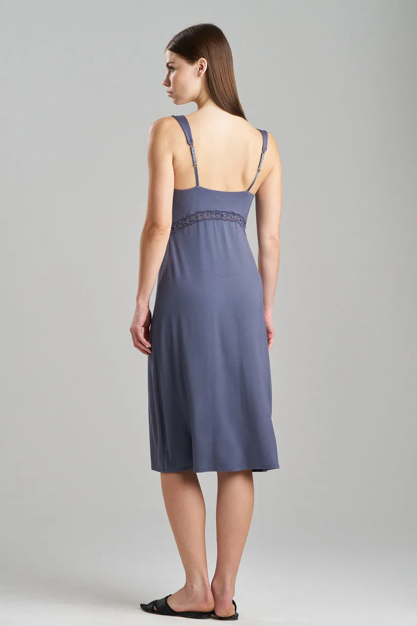 Feathers Essentials Lenzing™ Ecovero™ Viscose Lace Applique Gown sold by Natori product image thumbnail 2