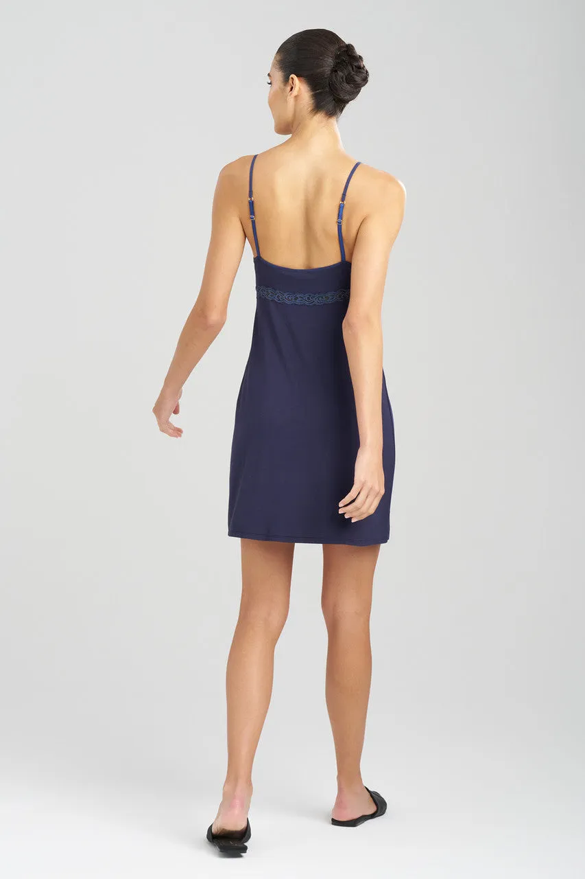 Feathers Essentials Lenzing™ Ecovero™ Viscose Lace Applique Chemise sold by Natori product image thumbnail 2