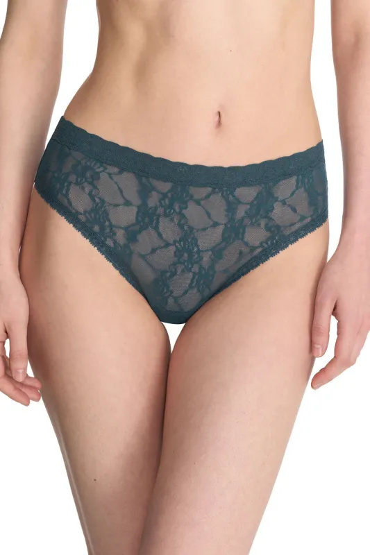Bliss Allure One-Size Lace Thong sold by Natori