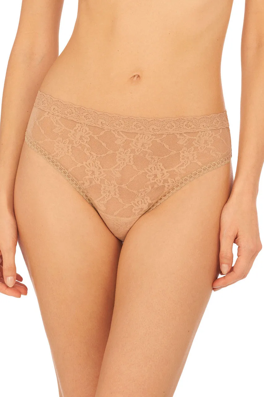 Bliss Allure One-Size Lace Thong sold by Natori