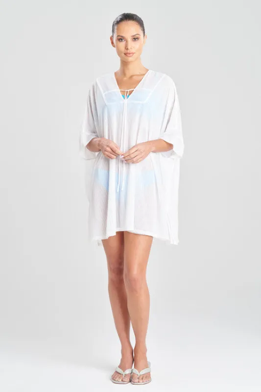 Heleneca Mesh Wedge Short Caftan sold by Natori