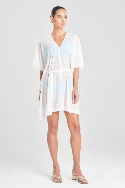 Heleneca Mesh Belted Short Caftan sold by Natori