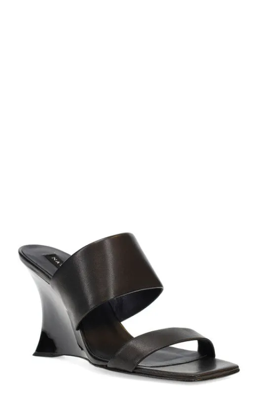 Balli High Wedge Slide Sandals sold by Natori