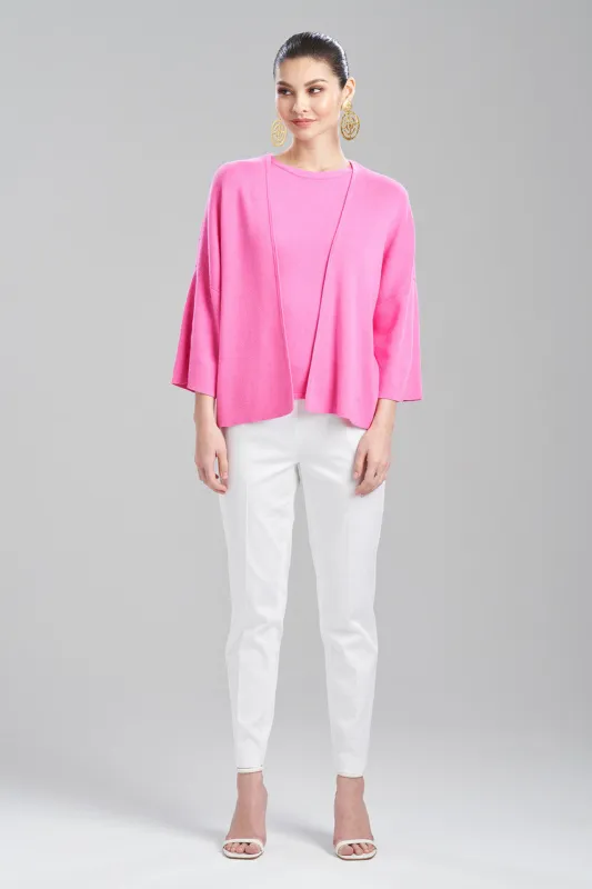 Beijing Textured Knit Kimono Cardigan sold by Natori