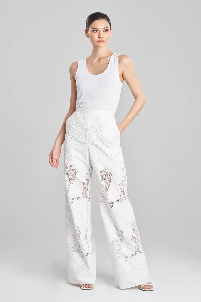 Calado Embroidery Cotton Pants sold by Natori product image thumbnail 3