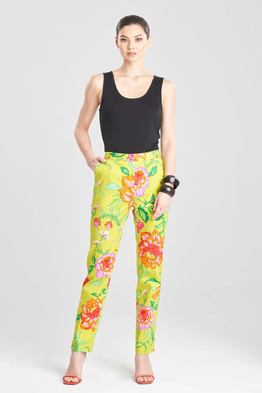 Junko Cotton Chino Pants sold by Natori