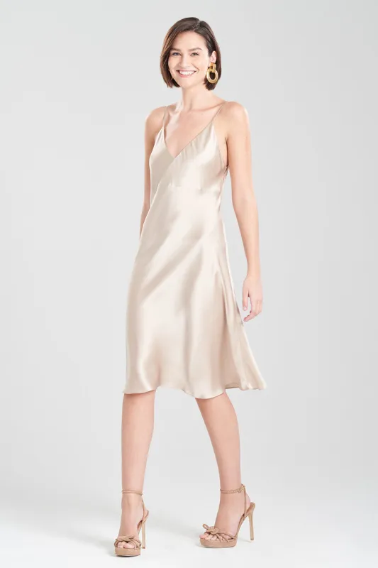 Key Essentials Short Silk Slip sold by Natori