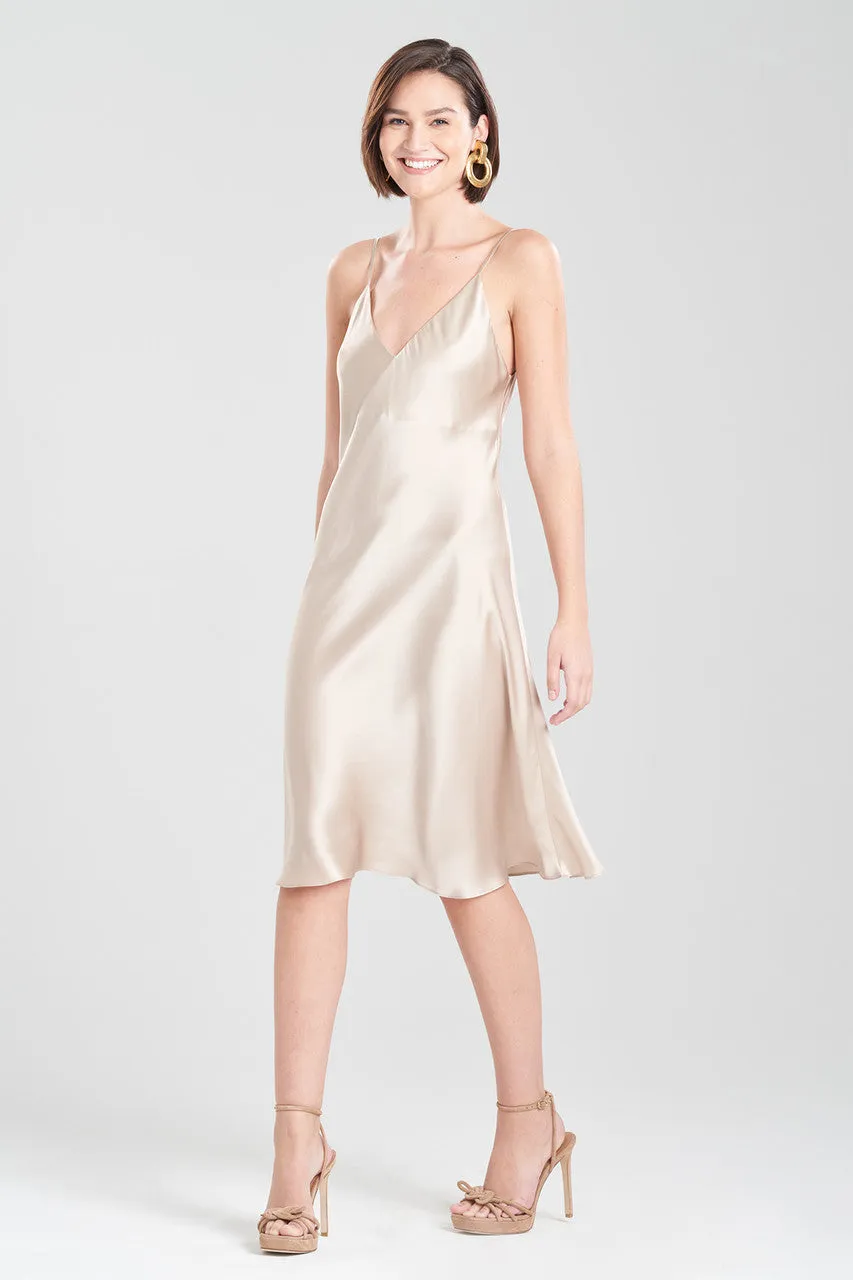 Key Essentials Short Silk Slip sold by Natori