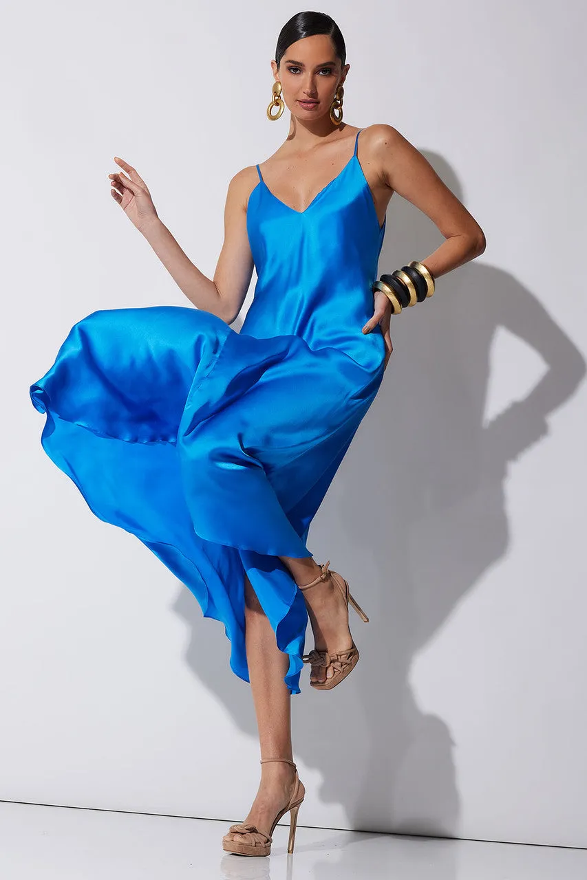 Key Essentials Sheath Flounce Silk Gown sold by Natori product image thumbnail 4