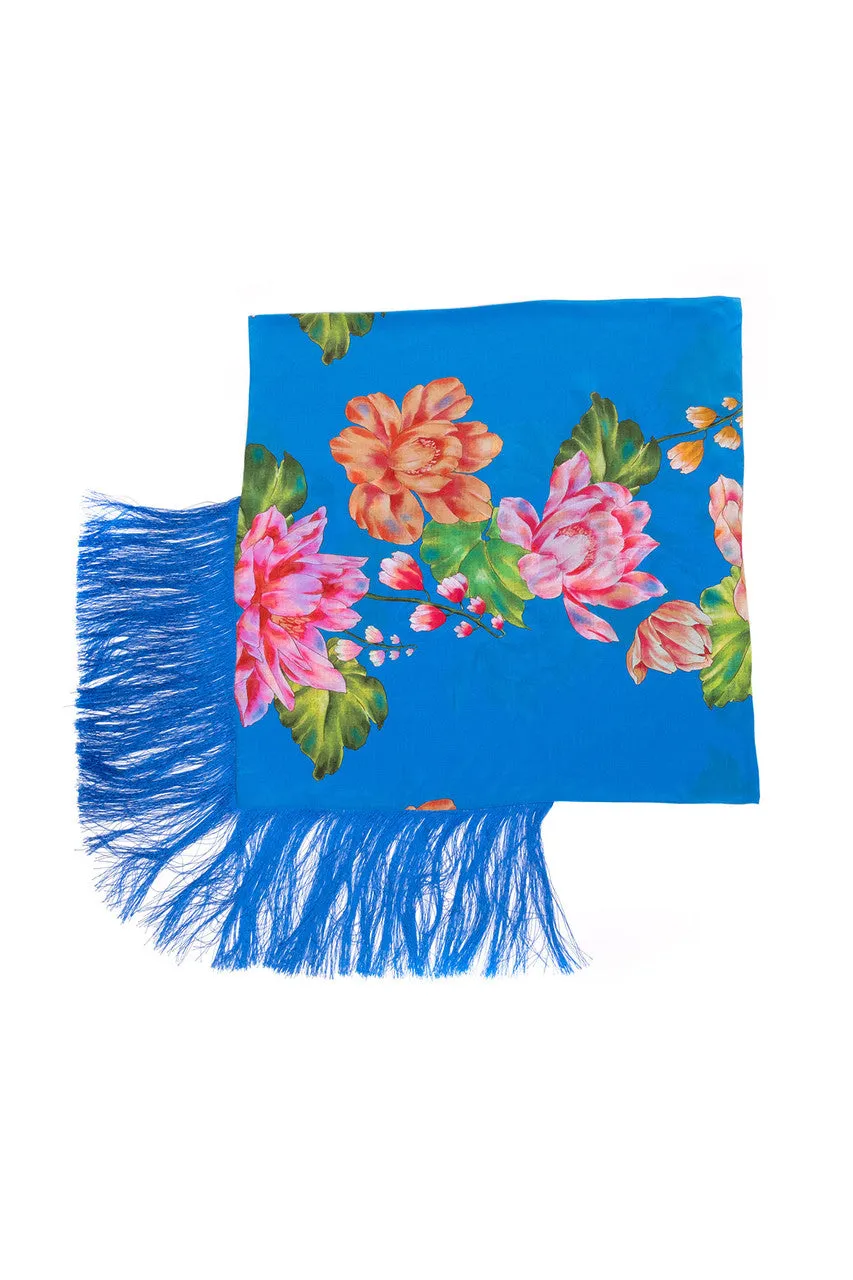 Hanabi Fringe Silk Scarf sold by Natori product image thumbnail 2