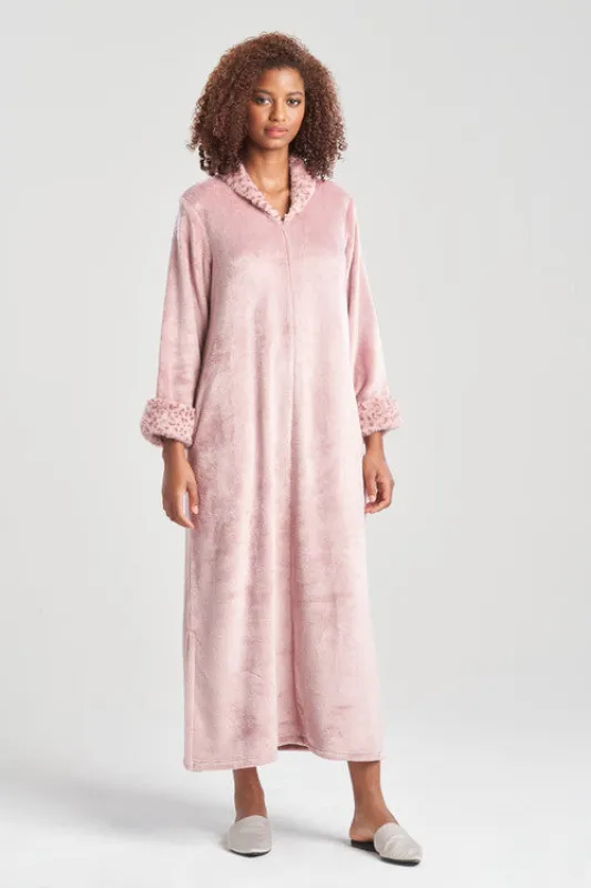 Plush Faux Lynx Lounger sold by Natori