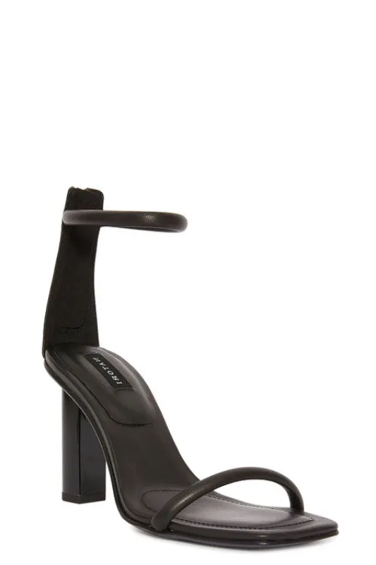 Glow Nappa Leather Block Heel Sandal sold by Natori