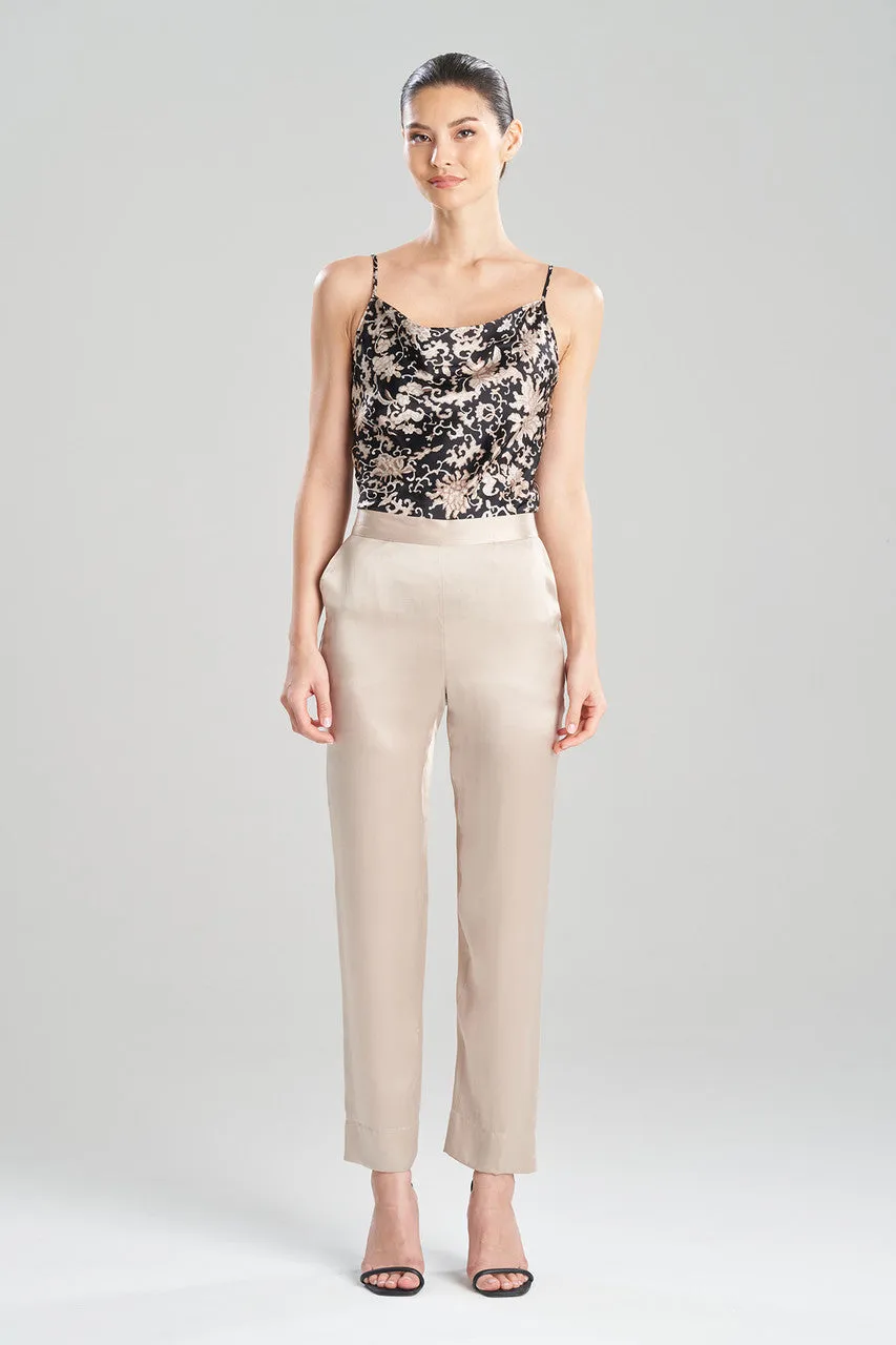 Key Essentials Silk Straight Leg Pants sold by Natori