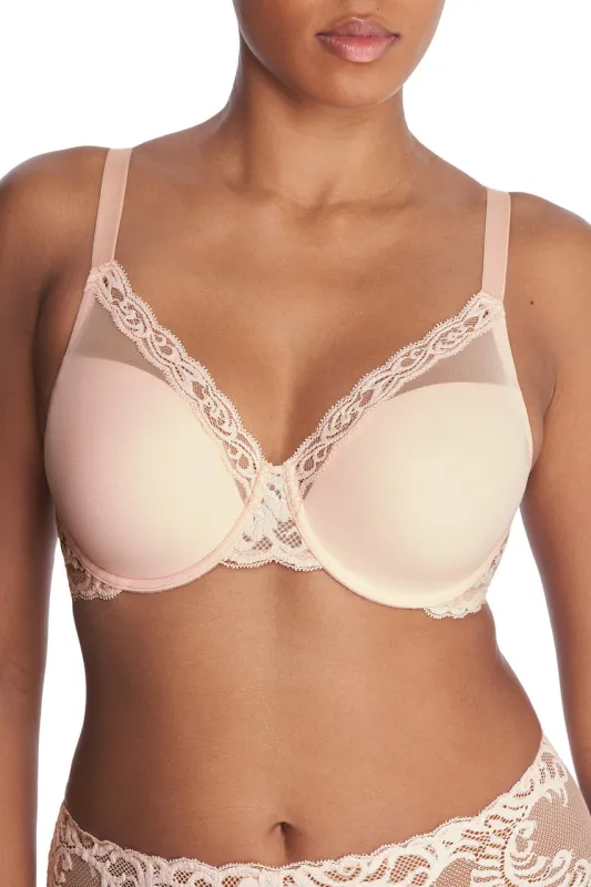 Feathers Full Figure Contour Underwire Bra sold by Natori