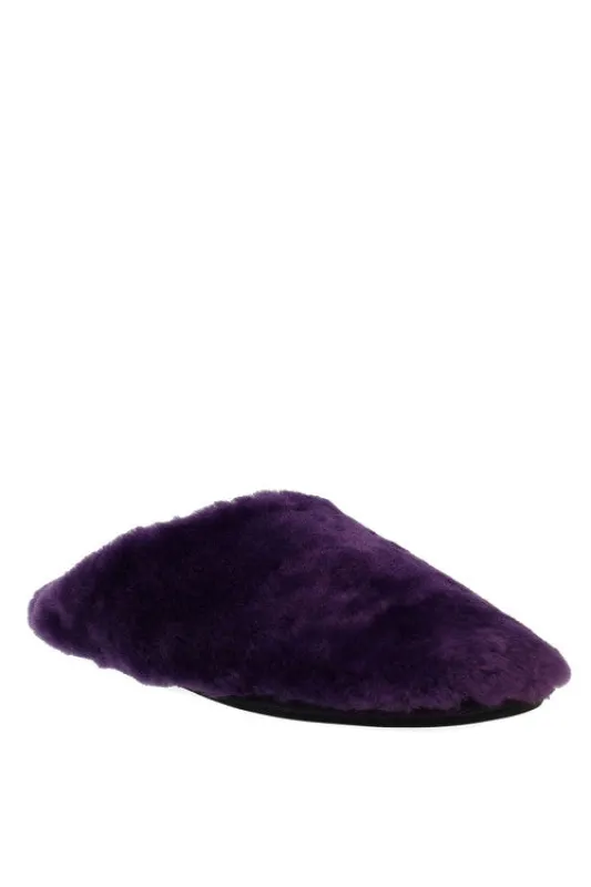 Bliss Genuine Shearling Slide sold by Natori