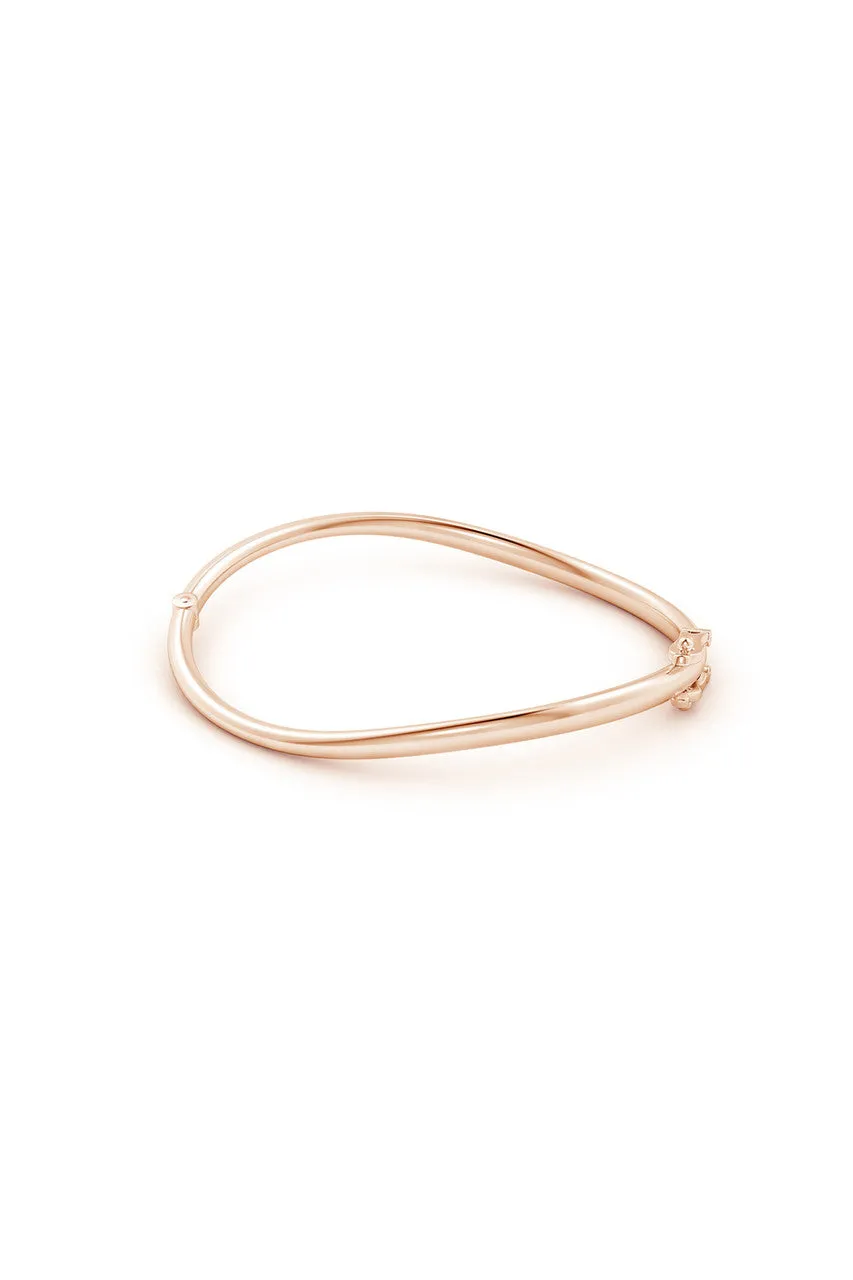 Shangri-La Brushstroke 14K Gold Bracelet sold by Natori