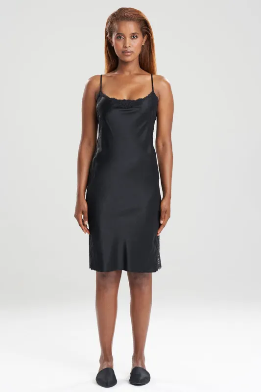 Sleek Silk Lace Chemise sold by Natori