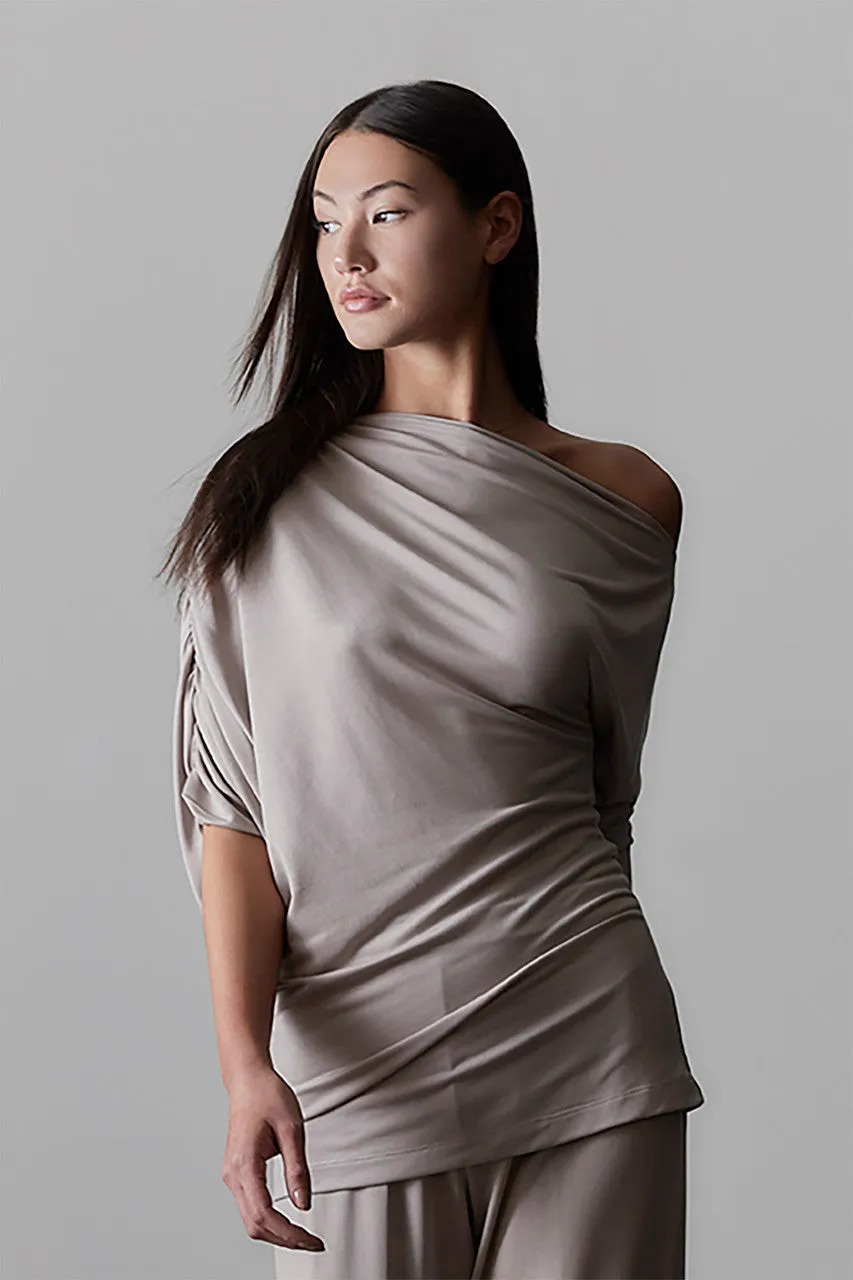 TENCEL™ Jersey Ruched Top sold by Natori product image thumbnail 3