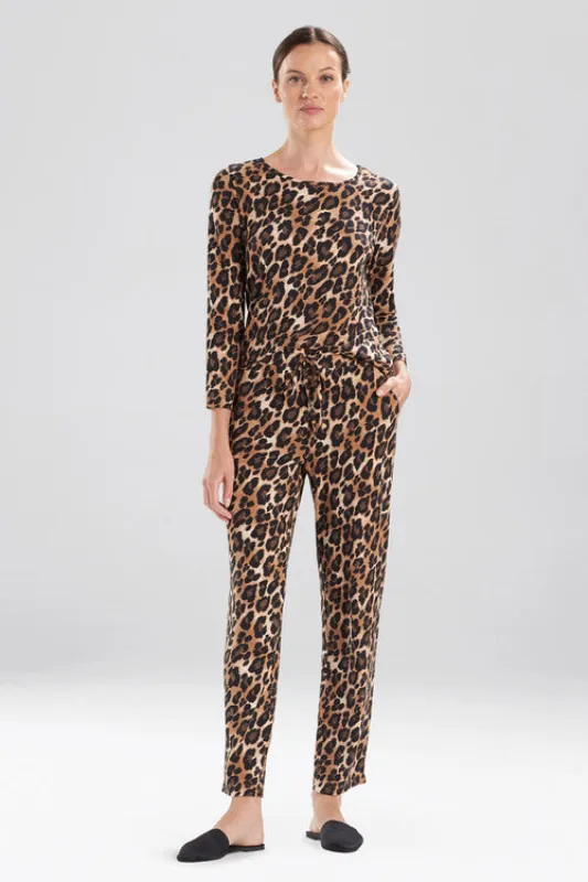 Ombre Leopard Pants sold by Natori