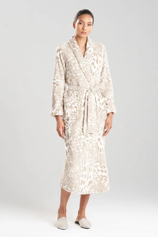 Plush Leopard Robe sold by Natori