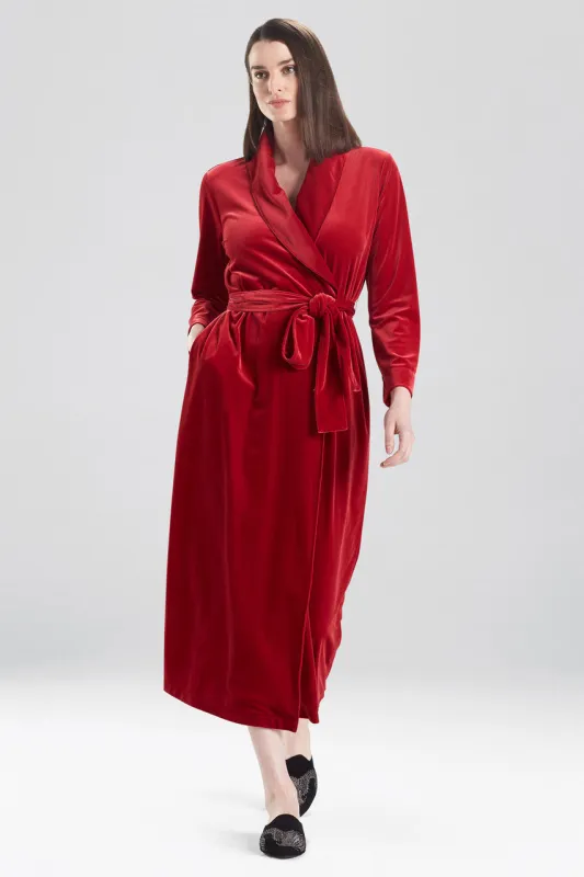 Natalie Velvet Robe sold by Natori