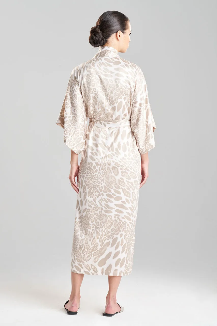 Luxe Leopard Robe sold by Natori product image thumbnail 2