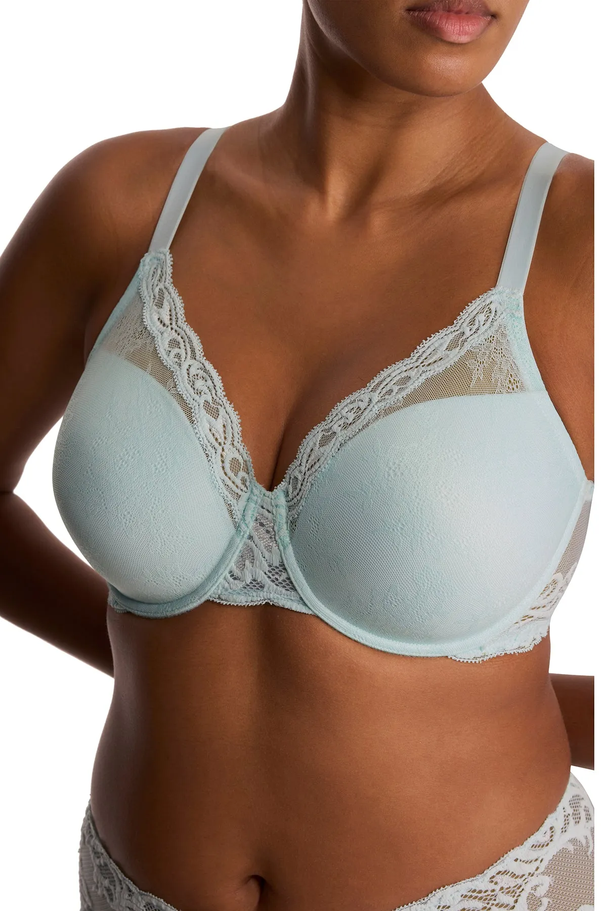 Feathers Full Figure Contour Underwire Bra sold by Natori product image thumbnail 4