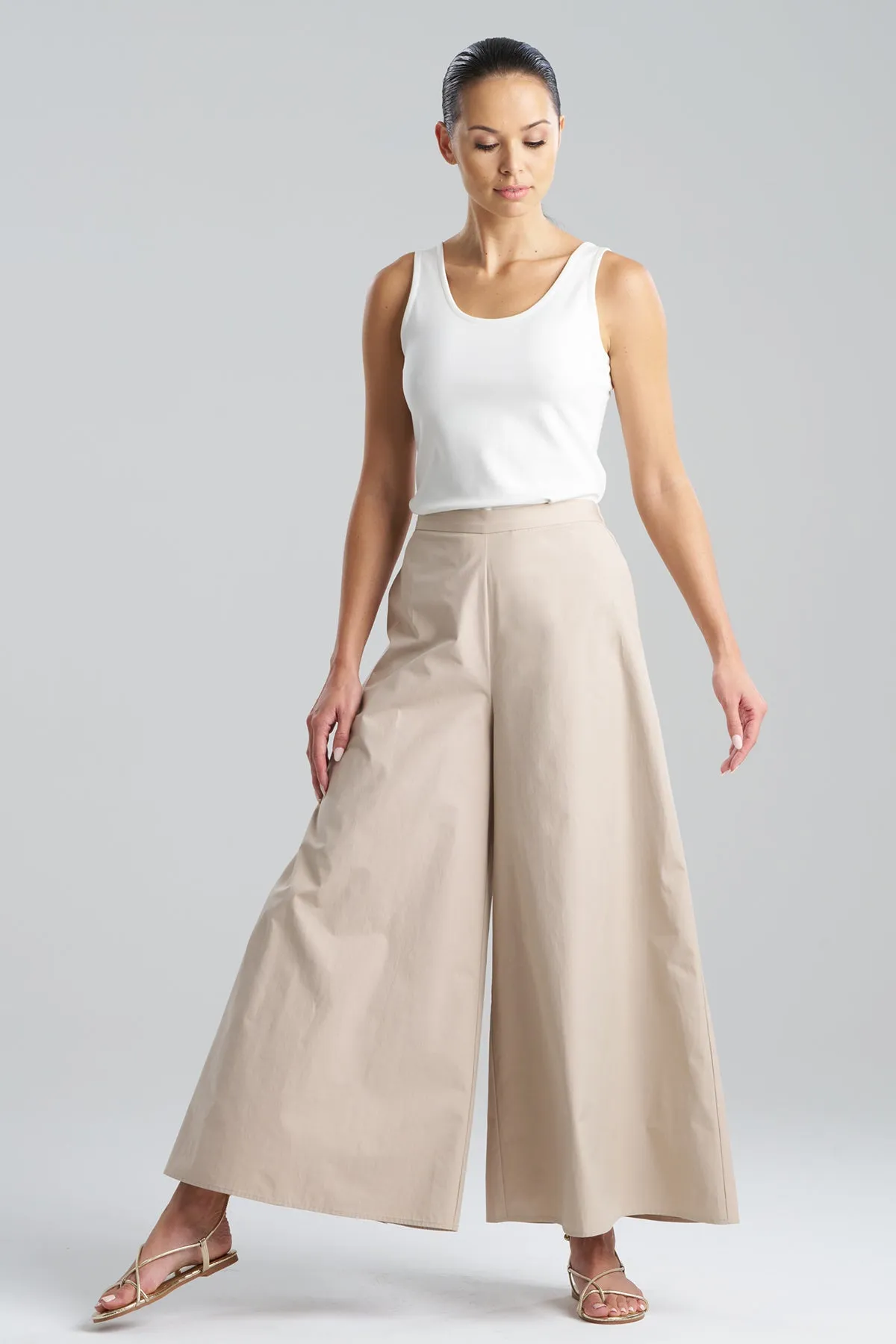 Tech Cotton Taffeta Palazzo Pants sold by Natori product image thumbnail 2
