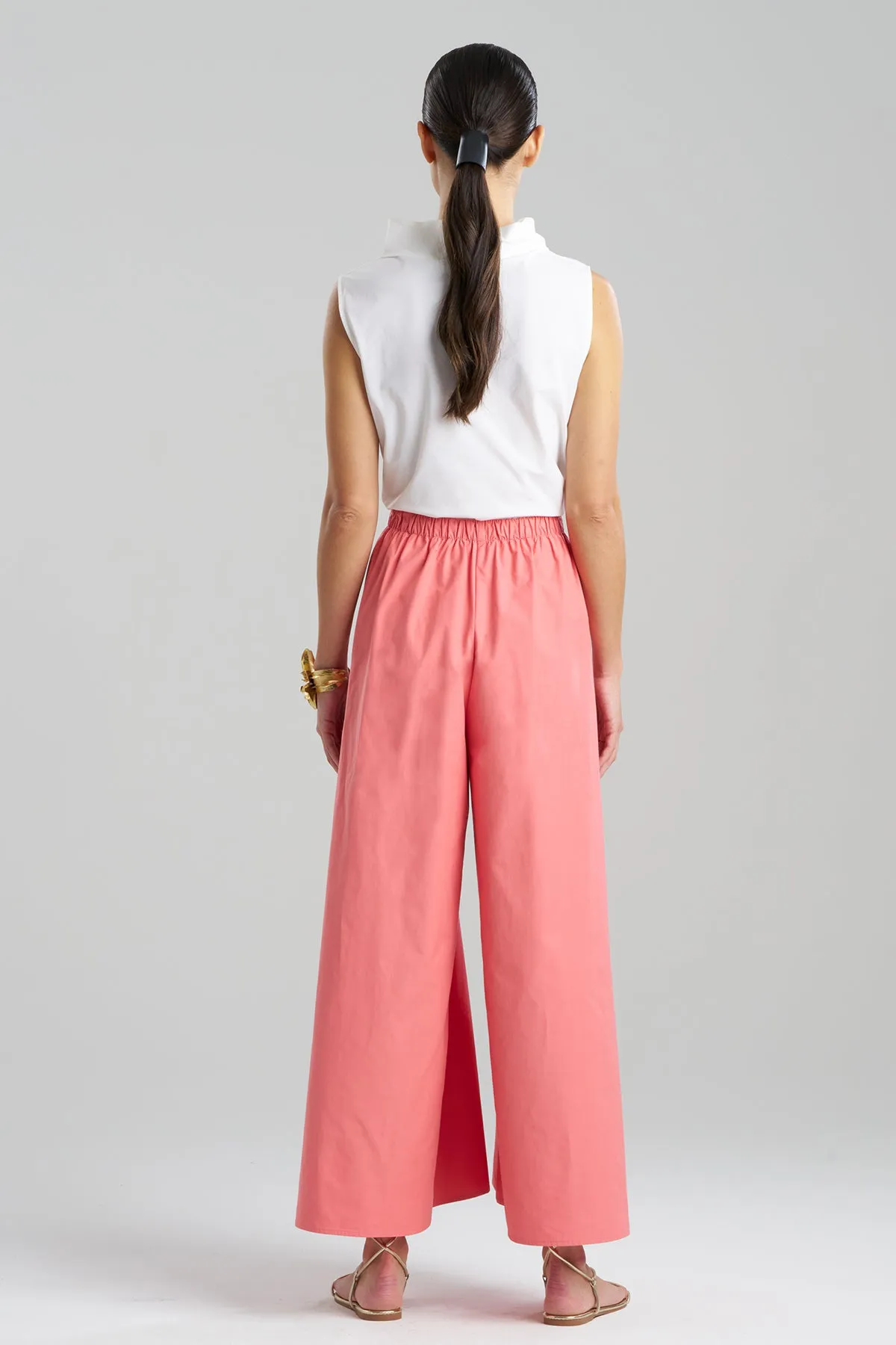 Tech Cotton Taffeta Palazzo Pants sold by Natori product image thumbnail 3