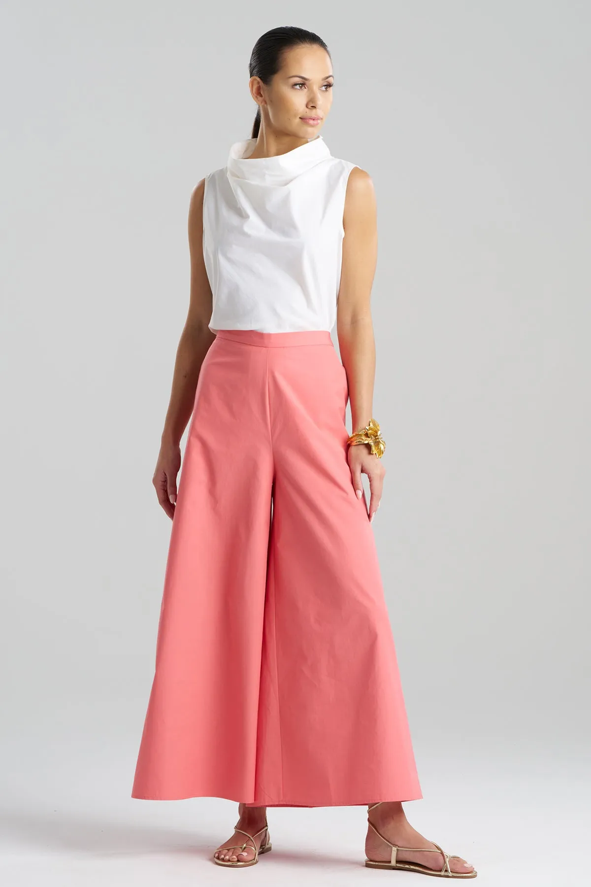 Tech Cotton Taffeta Palazzo Pants sold by Natori product image thumbnail 2