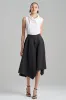 Tech Cotton Taffeta Origami Spiral Skirt sold by Natori