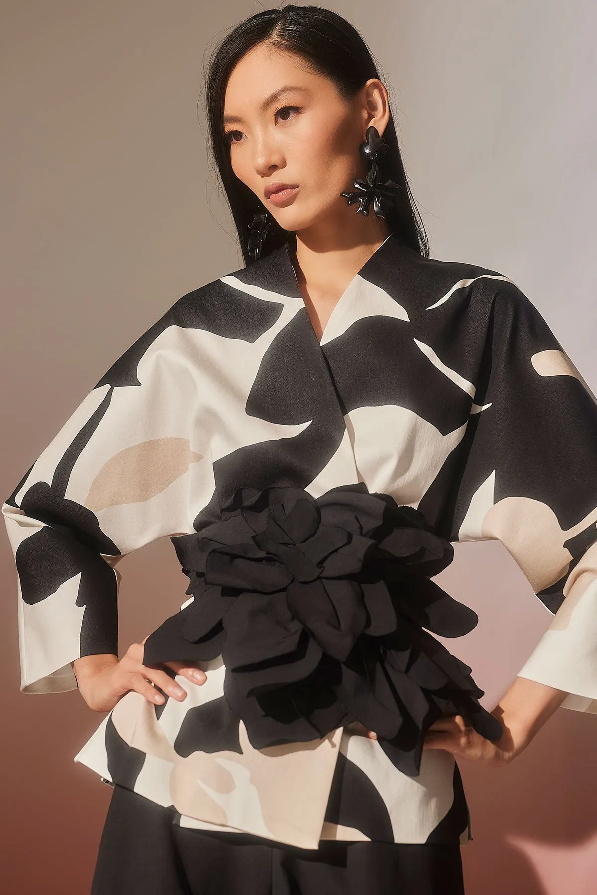 Nishi Cotton Kimono Jacket sold by Natori