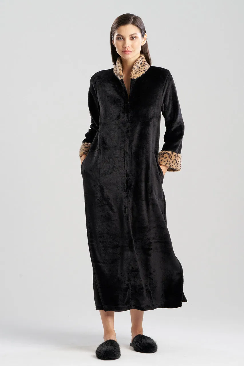 Plush Lynx Mandarin Zip Lounger sold by Natori product image thumbnail 2