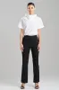 Cotton Chino Front Zip Pants sold by Natori