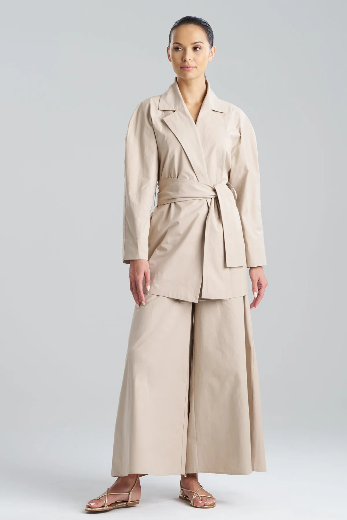 Tech Cotton Taffeta Trench Coat sold by Natori product image thumbnail 2