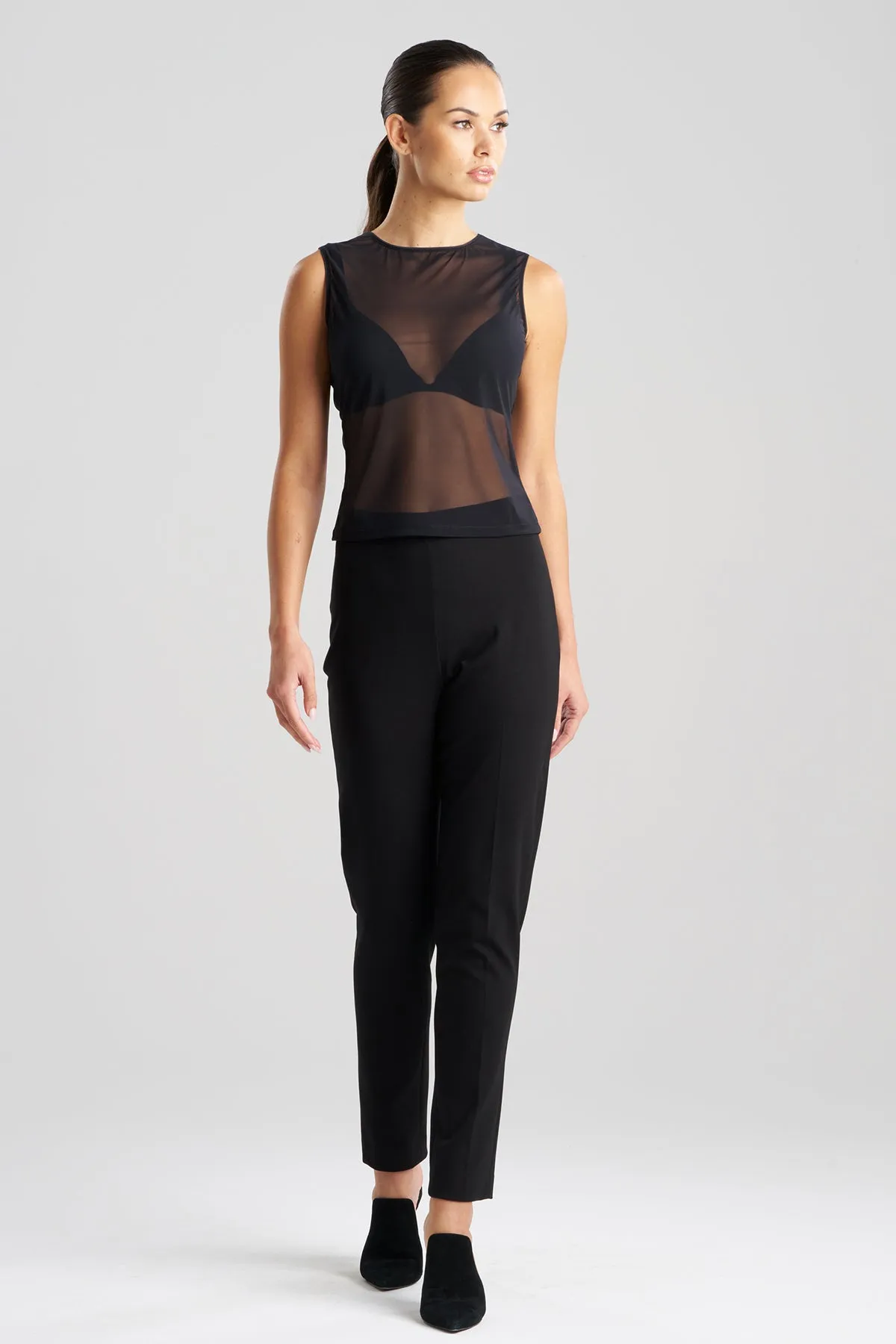 Seduction Mesh Shell Tank sold by Natori product image thumbnail 2