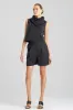 Techno Poplin Cowl Top sold by Natori