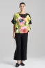 Ophelia Linen Caftan Top sold by Natori