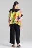 Ophelia Linen Caftan Top sold by Natori