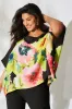 Ophelia Linen Caftan Top sold by Natori