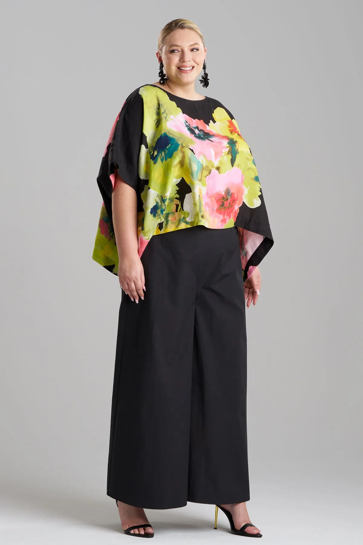 Ophelia Linen Caftan Top sold by Natori product image thumbnail 4